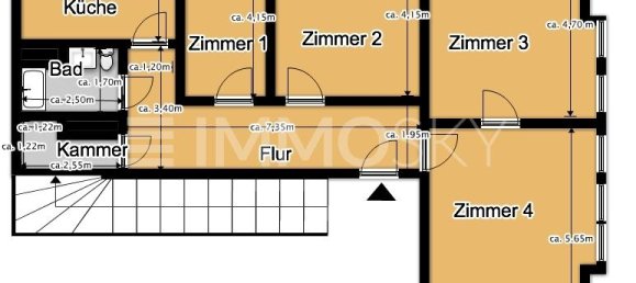 Apartamento de 4 divisões em Friedrichshain, Germany N.º 78615 6