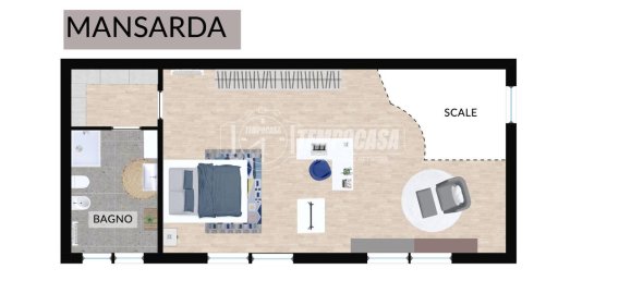 3 rooms Apartment in Reggio Emilia, Italy No. 173996 25