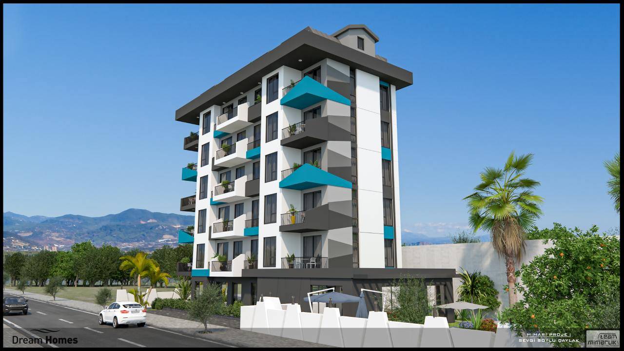 Квартира 3+1 в Dream Homes Liliya, Анталья, Турция № 39629