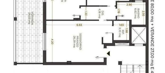 Apartamento de 3 divisões em Alghero, Italy N.º 75668 6