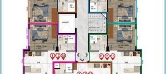 2 rooms Apartment in Alanya, Turkey No. 30062 10