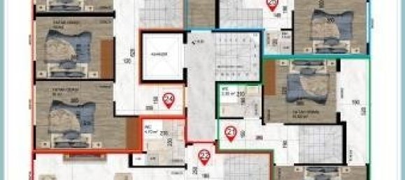 2 rooms Apartment in Alanya, Turkey No. 30062 7