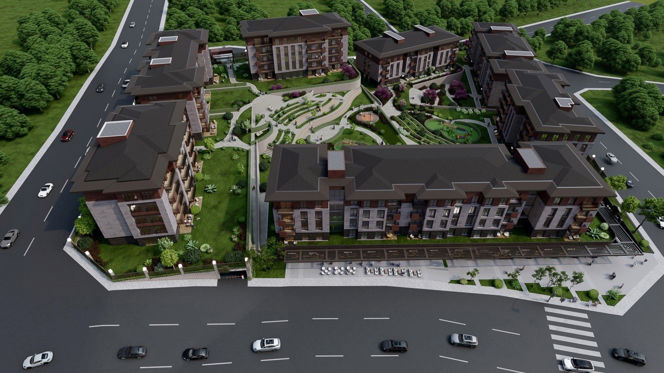 Apartamento de 3 habitaciónes en Basaksehir, Turkey No. 27470