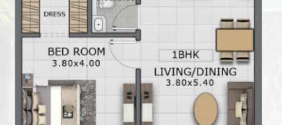 1 Schlafzimmer Wohnung in Arjan, UAE, Nr. 13457 2