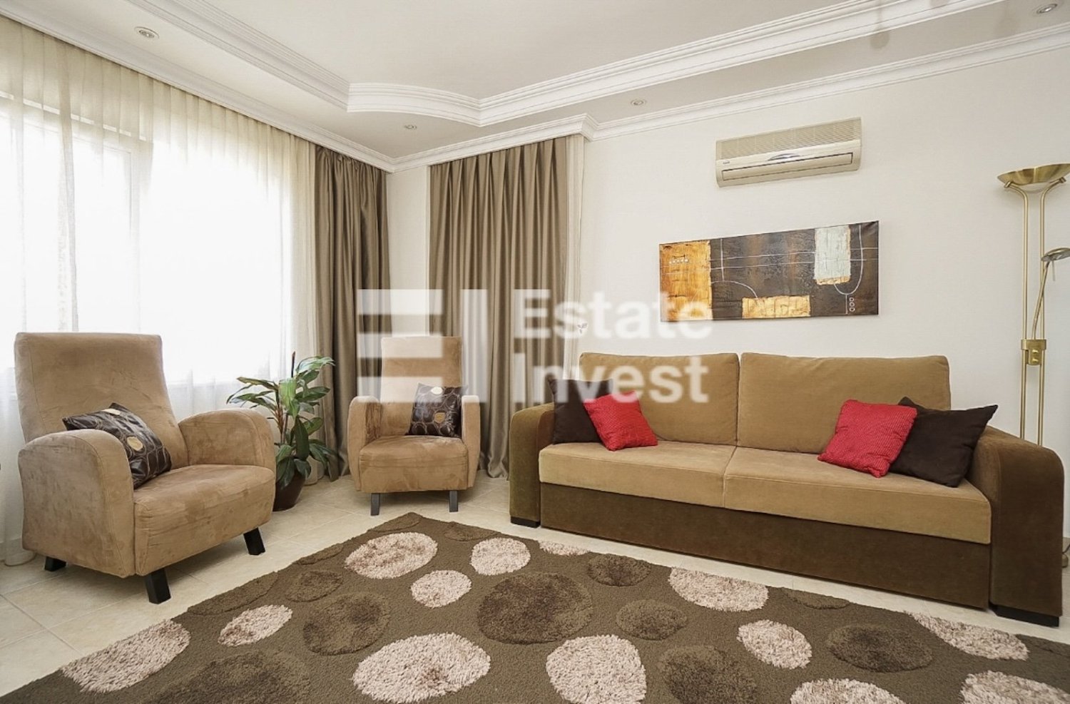 Apartamento 1+1 em Alanya, Turkey N.º 19716