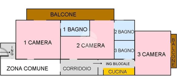 4 bedrooms Apartment in Naples, Italy No. 340027 44