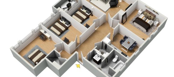 4 غرف نوم شقة في Regensburg, Germany رقم 227577 14