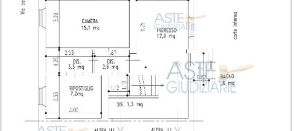 5 rooms Apartment in Livorno, Italy No. 50945 14