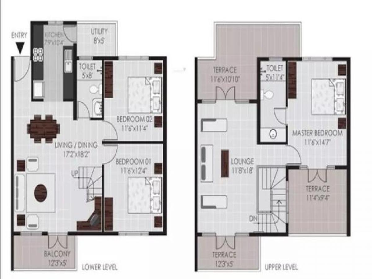 3 Schlafzimmer Haus in Bangalore, India, Nr. 3444