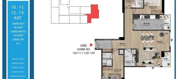 Apartment 1+1 in Istanbul, Turkey No. 28935 14