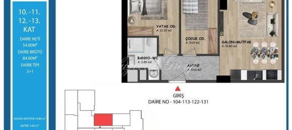 Apartment 1+1 in Istanbul, Turkey No. 28935 3