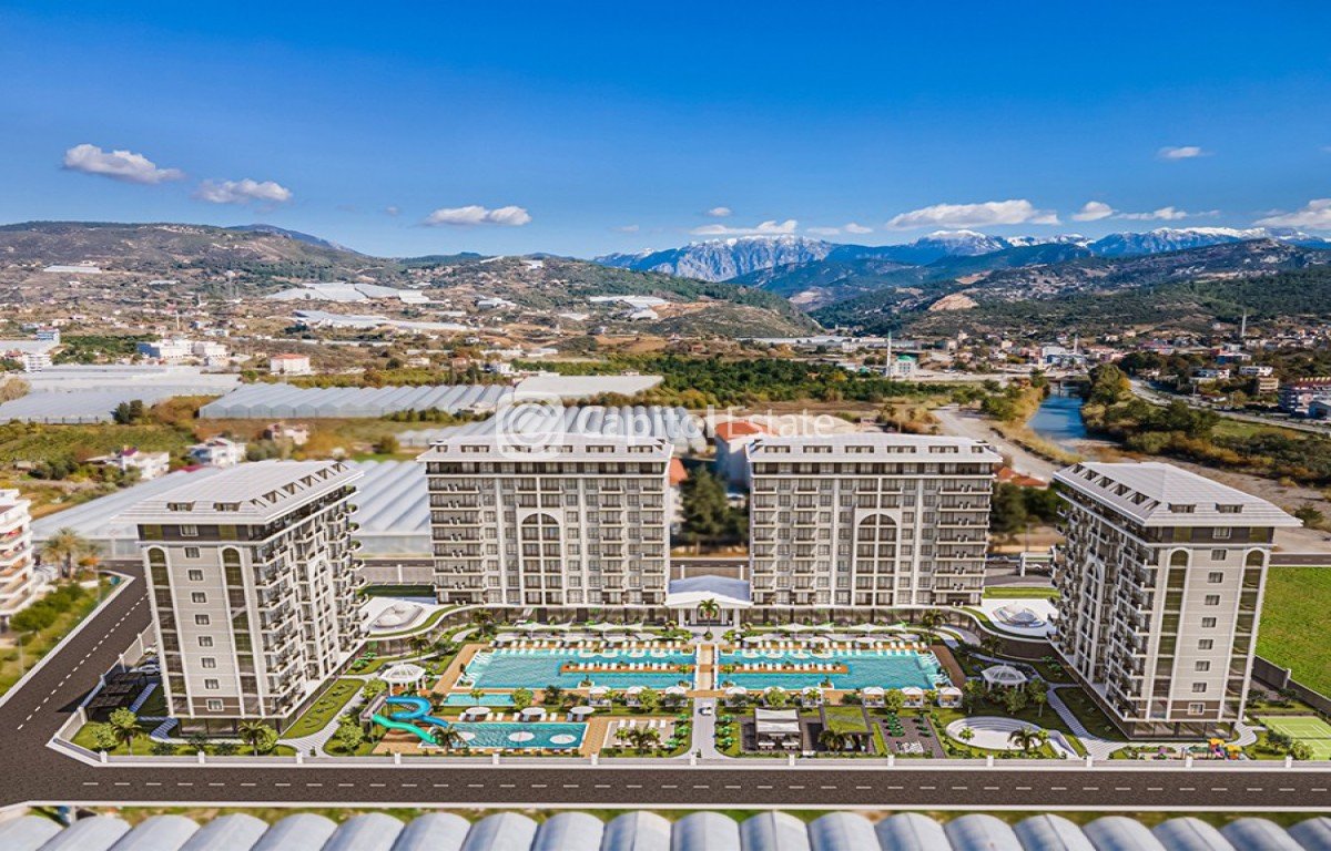 Apartment 1+1 in Antalya, Turkey No. 6478