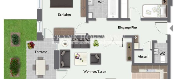 Квартира с 3 комнатами в Зегеберг, Германия № 272414 19