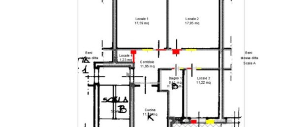 4 rooms Apartment in San Giuseppe Vesuviano, Italy No. 224716 25