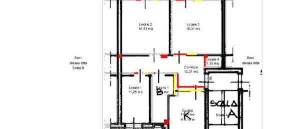 4 rooms Apartment in San Giuseppe Vesuviano, Italy No. 224716 21