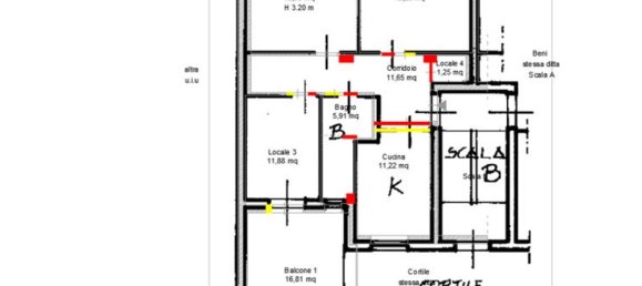 4 rooms Apartment in San Giuseppe Vesuviano, Italy No. 224716 12