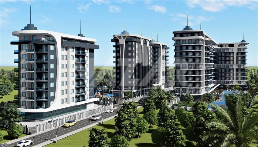 Apartamento de 1+1 en Alanya, Turkey No. 14393