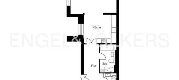 Квартира с 2 спальнями в Кройцберг, Германия № 34255 8