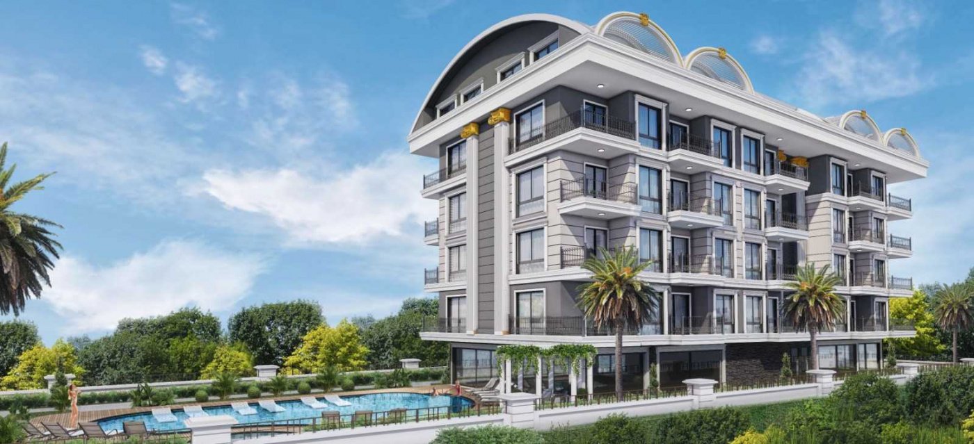 Apartment 1+1 in Oba, Turkey No. 5720