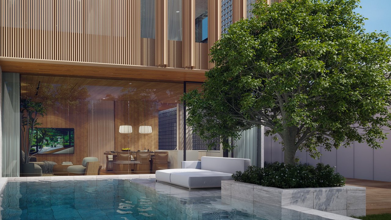 3 غرف نوم فيلا في Mono Oxygen Bangtao Beach, Phuket, Thailand رقم 30378