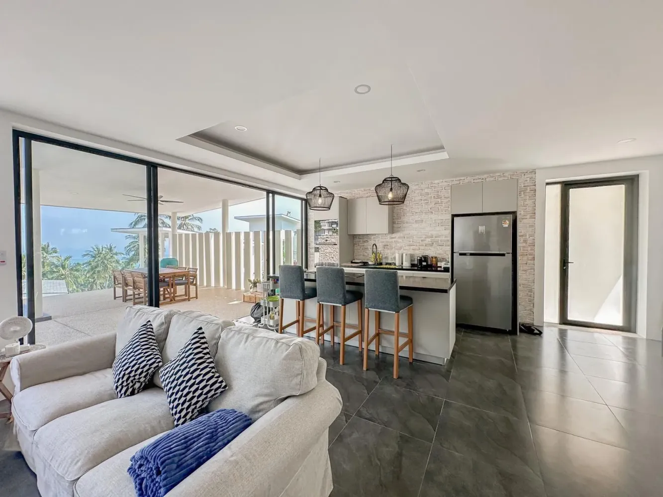 Вилла с 3 спальнями в Самуй, Таиланд № 64349