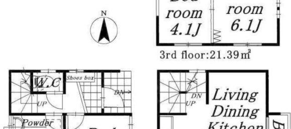 3 غرف نوم منزل في Tokyo, Japan رقم 6522 2