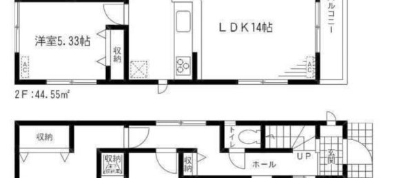 2 bedrooms House in Chiba, Japan No. 5721 2
