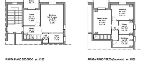 4 rooms Duplex in Reggio Emilia, Italy No. 168147 11