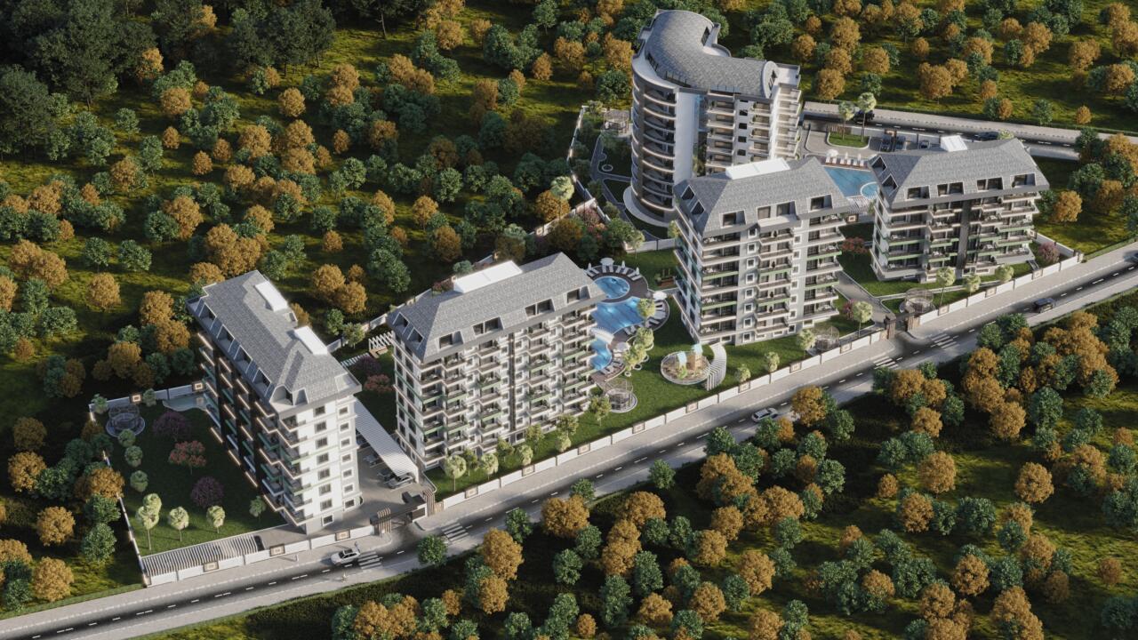 Penthouse 2+1 in Alanya, Turkey No. 11481