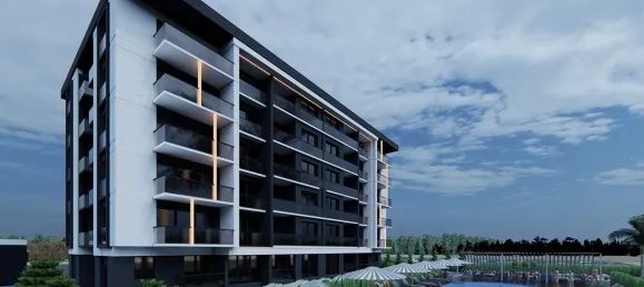 Квартира 1+1 в Аксу, Турция № 33062 11