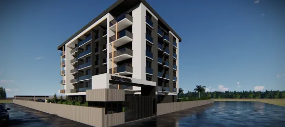 Квартира 1+1 в Аксу, Турция № 33062 5