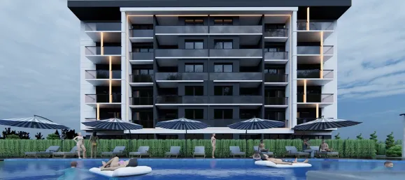 Квартира 1+1 в Аксу, Турция № 33062 10