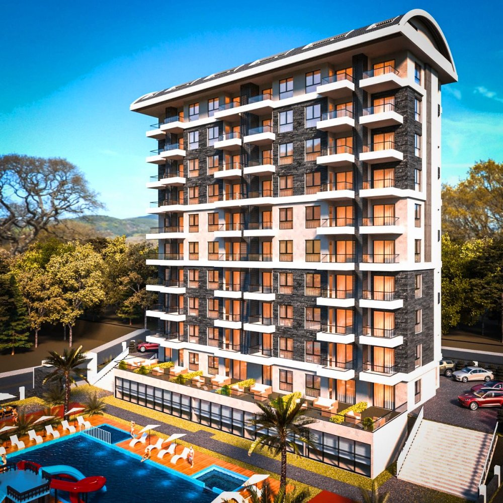 Apartment 1+1 in Avsallar, Turkey No. 31401