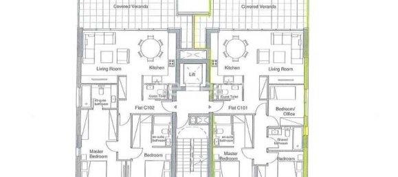 2 bedrooms Apartment in Mesa Geitonia, Cyprus No. 18146 2