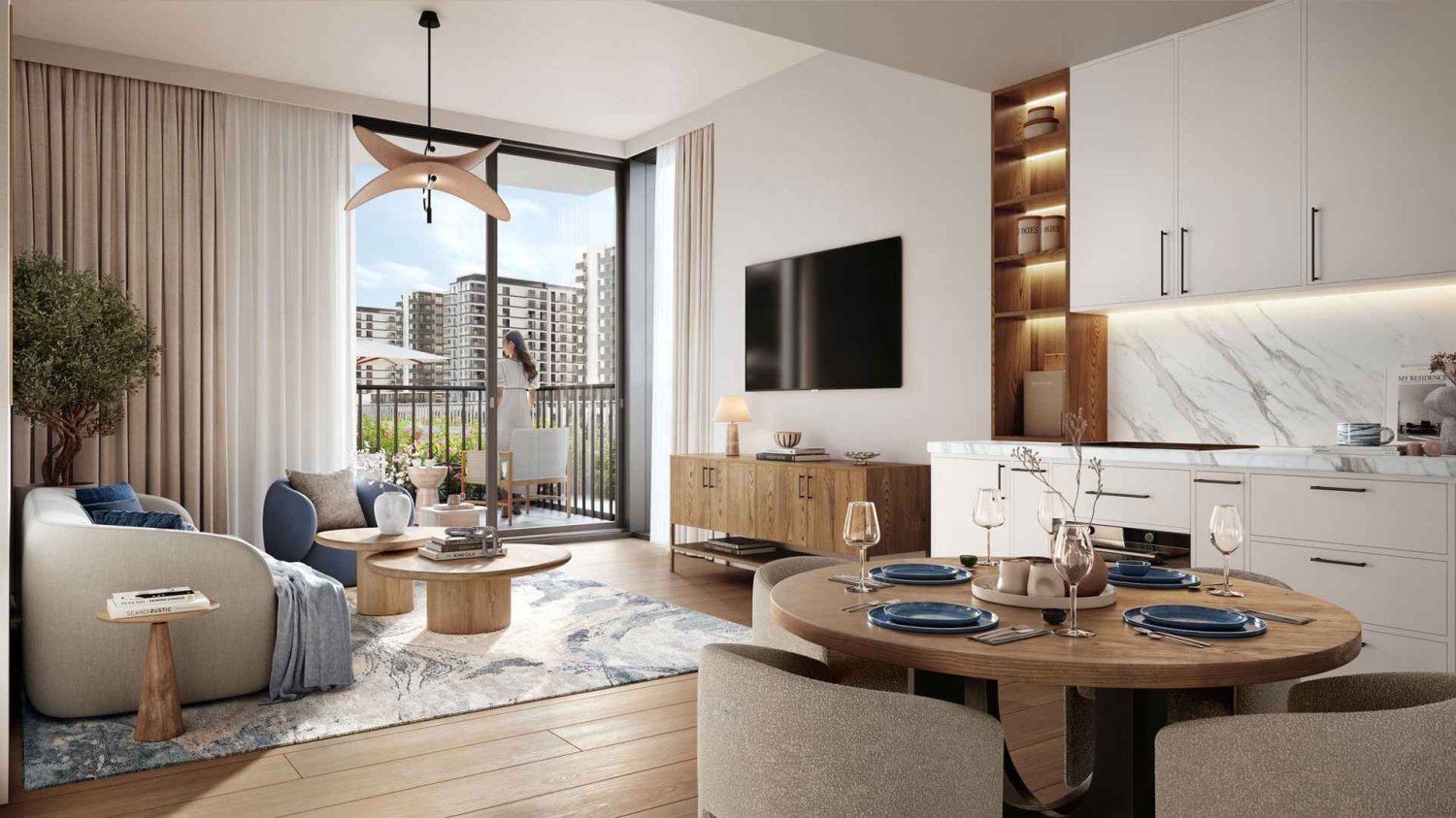 1 bedroom Apartment for sale in Town Square, Dubai, UAE № 116962