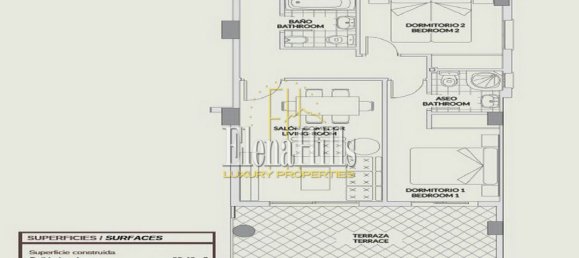 Apartamento T2 em Calpe, Spain N.º 37375 17