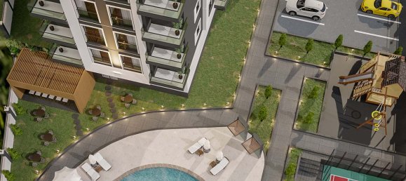 Penthouse 2+1 à Sky Tower, Avsallar, Turkey No. 36228 8