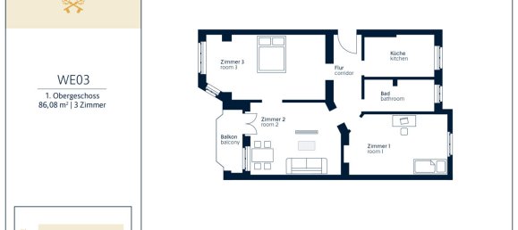Apartamento de 6 habitaciónes en Friedenau, Germany No. 70106 25