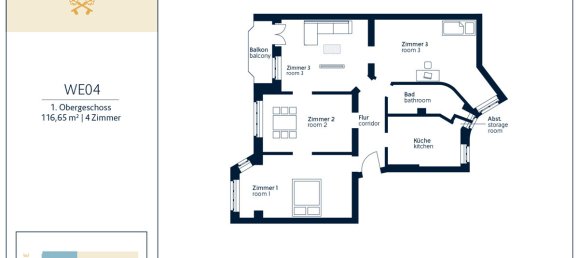 Apartamento de 6 habitaciónes en Friedenau, Germany No. 70106 26