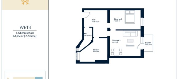 Apartamento de 6 habitaciónes en Friedenau, Germany No. 70106 32