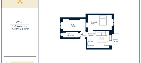 Apartamento de 6 habitaciónes en Friedenau, Germany No. 70106 38