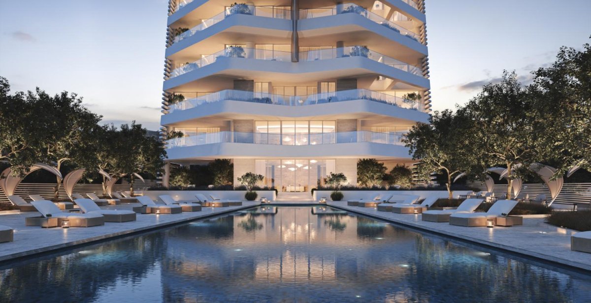 Apartamento de 2 dormitorios en Limassol, Cyprus No. 12745