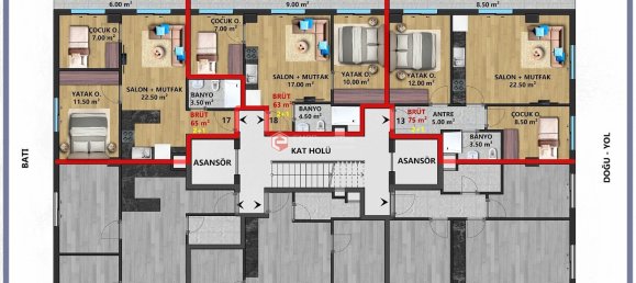 شقة 1+1 في Antalya, Turkey رقم 31424 5