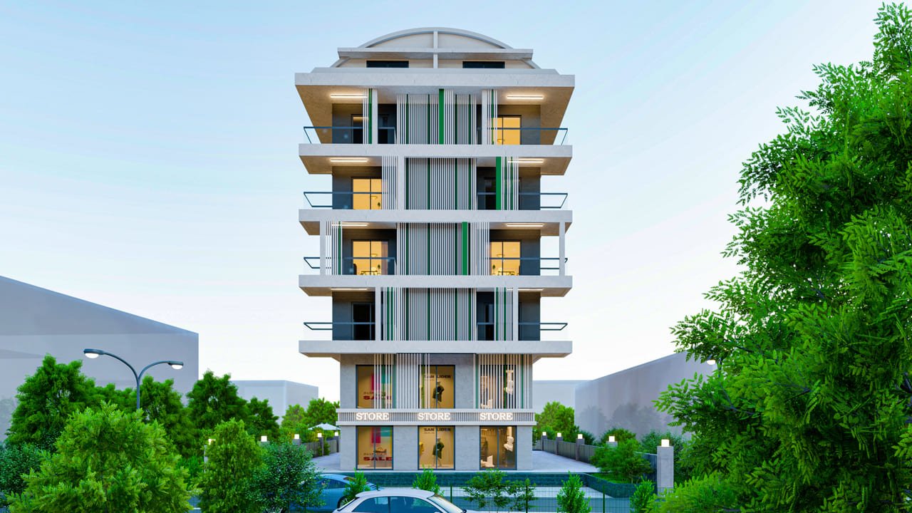 Wohnung 1+1 in Oba, Turkey, Nr. 38827