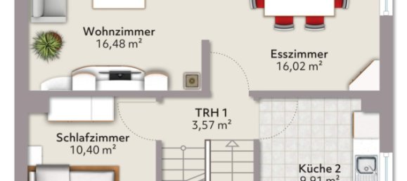 Adosado de 3 dormitorios en Morfelden-Walldorf, Germany No. 282590 19