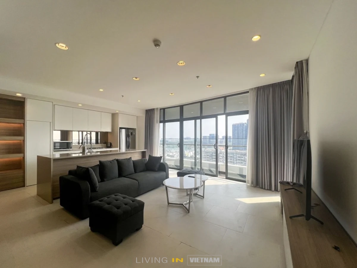 3 dormitorios apartamento en alquiler en Binh Thanh, Ho Chi Minh, Vietnam № 75260