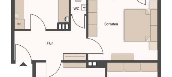 2 rooms Apartment in Cologne, Germany No. 187562 12