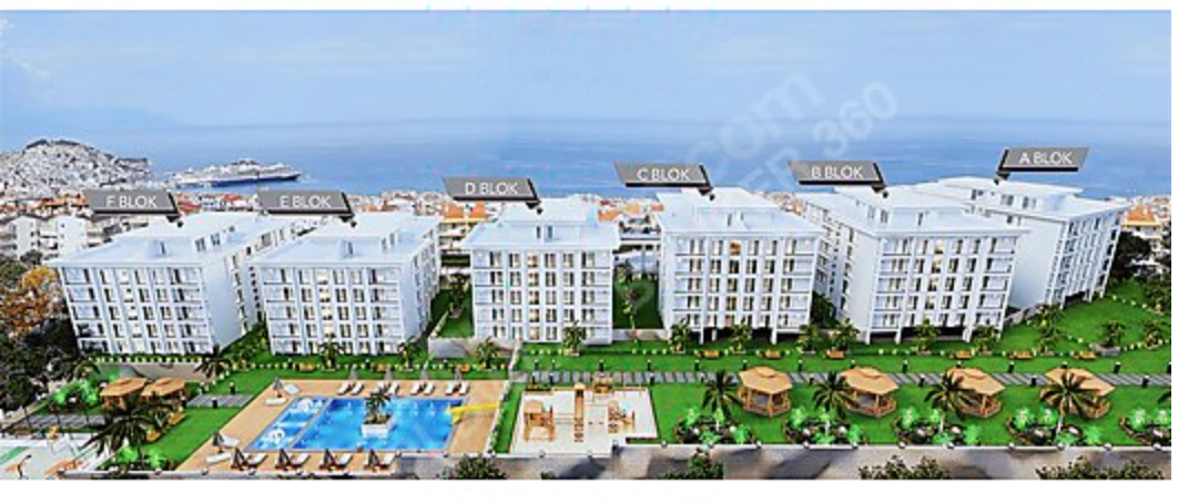 Apartment 2+1 in Kusadasi, Turkey No. 40296