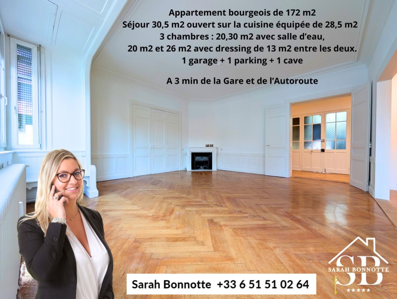 3 bedrooms Apartment in Mulhouse, France No. 93128