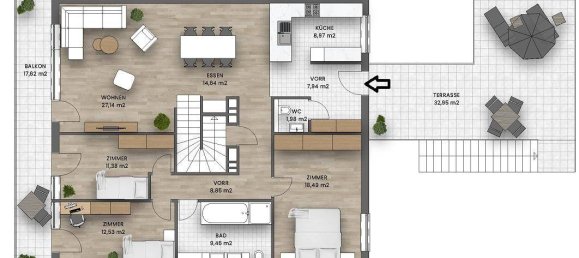 Penthouse de 4 divisões em Hinterbruhl, Austria N.º 204124 9